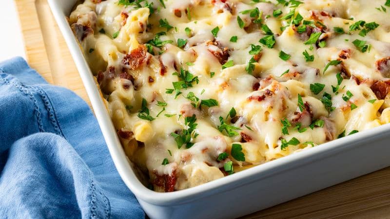 Chicken Bacon Ranch Casserole
